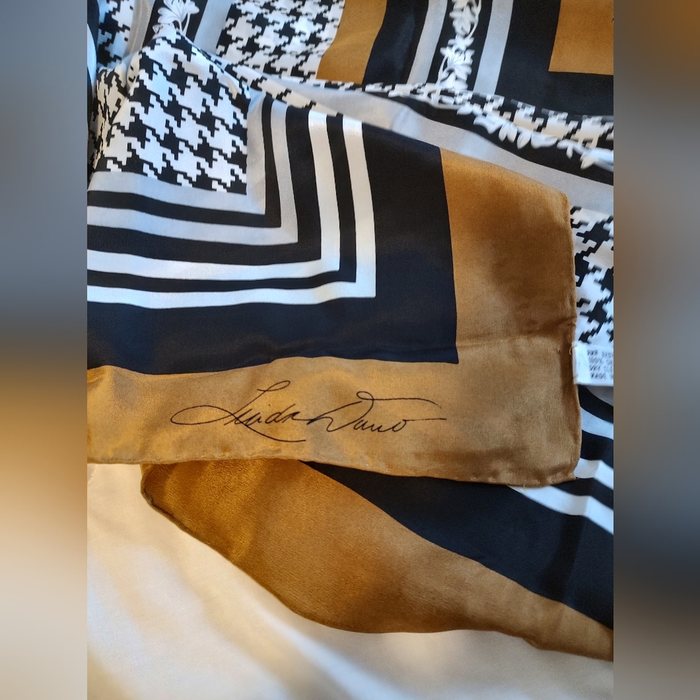 Linda Davis Signsture Silk Scarf Linda Davis